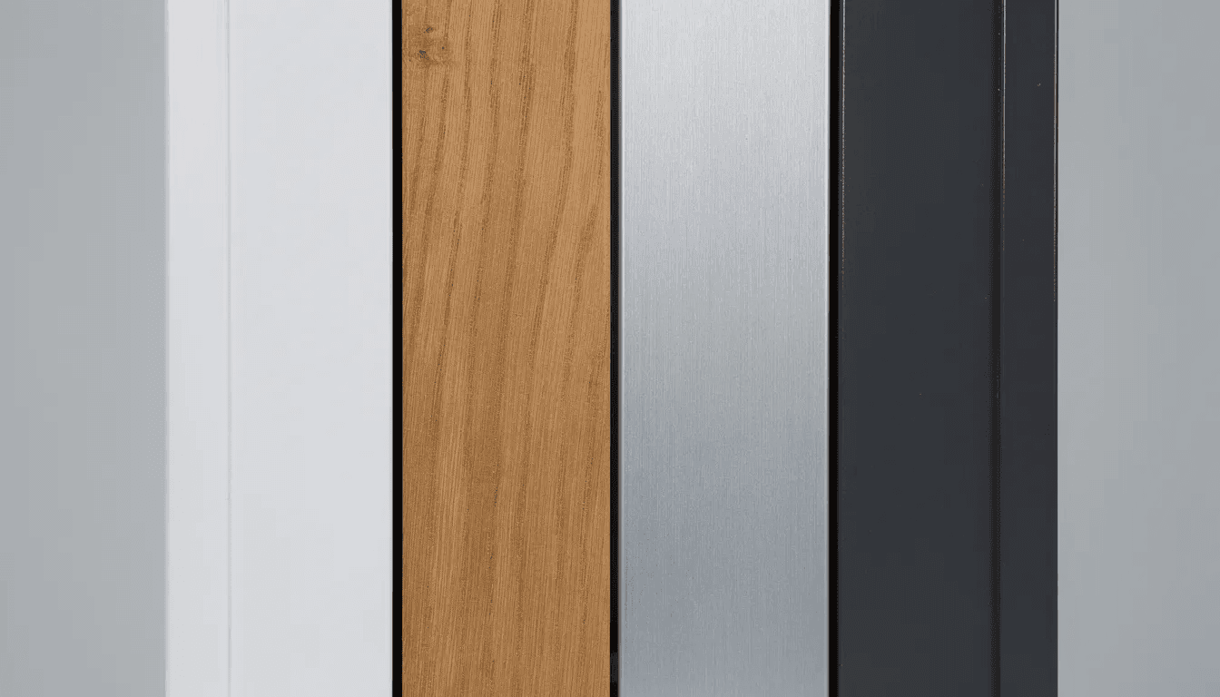 Verschiedene Fensterrahmen-Materialien im Vergleich